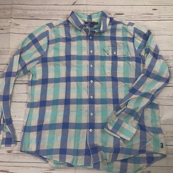 Vineyard Vines Other - Vineyard Vines plaid button down Sz XL